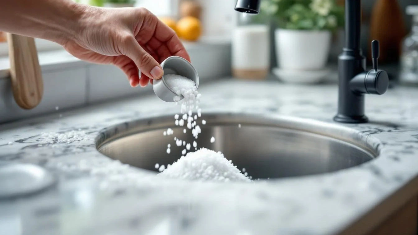 Proč byste měli dát sůl do odtoku jednou týdně
