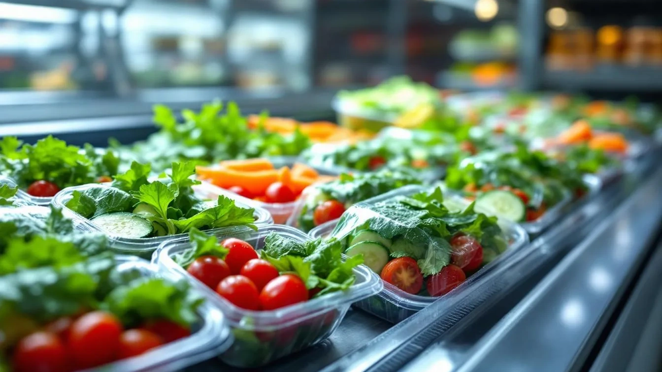 Balené saláty a hygienická rizika: Na co dávat pozor při nákupu