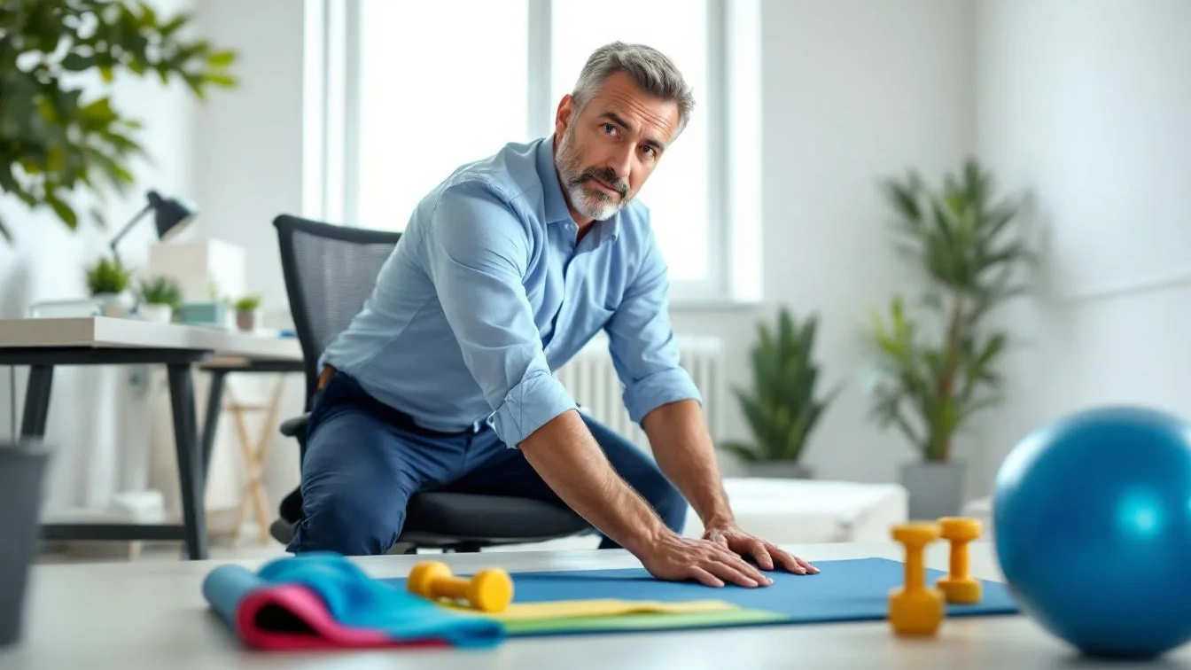 Cvičení, které ortopedi doporučují lidem se sedavým zaměstnáním