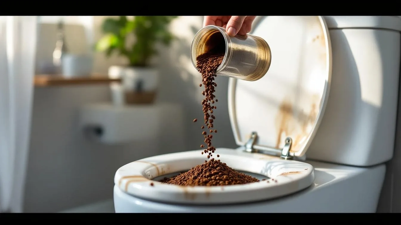 Experti varují: Proč byste neměli splachovat kávovou sedlinu do záchodu