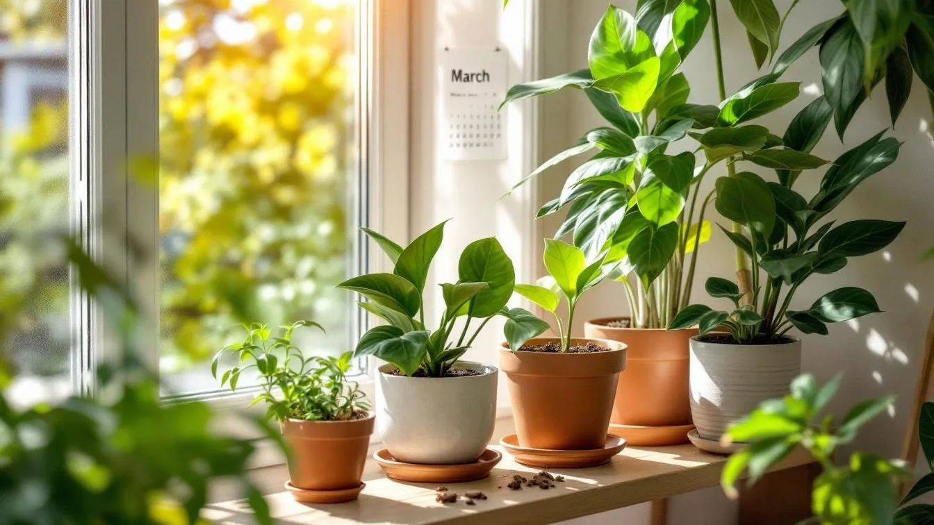 Jak poznat že vaše pokojovky potřebují okamžitou pomoc a proč je v březnu nepřesazovat