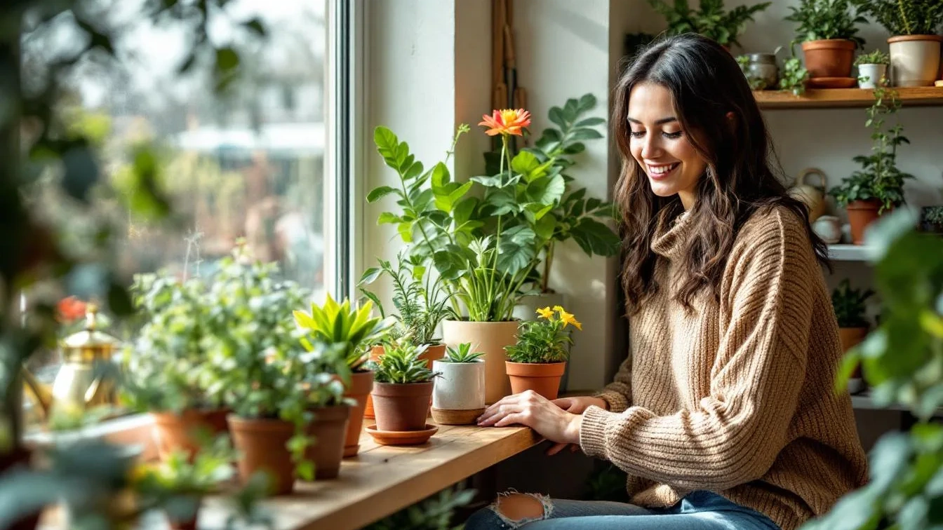 Jak si v březnu vytvořit malou vnitřní zahradu i když bydlíte v panelákovém bytě