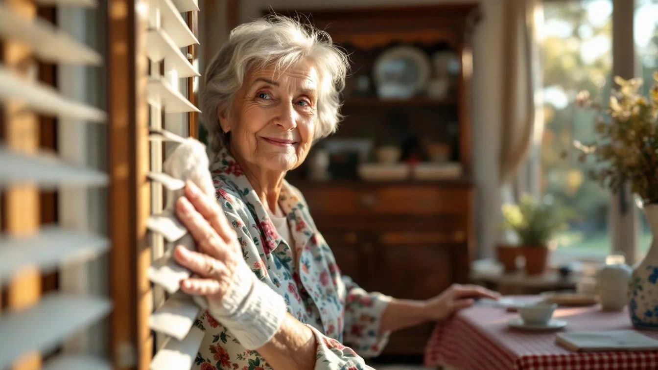 Jedna ponožka stačí: Babiččina rada na čištění žaluzií snadno a bez námahy