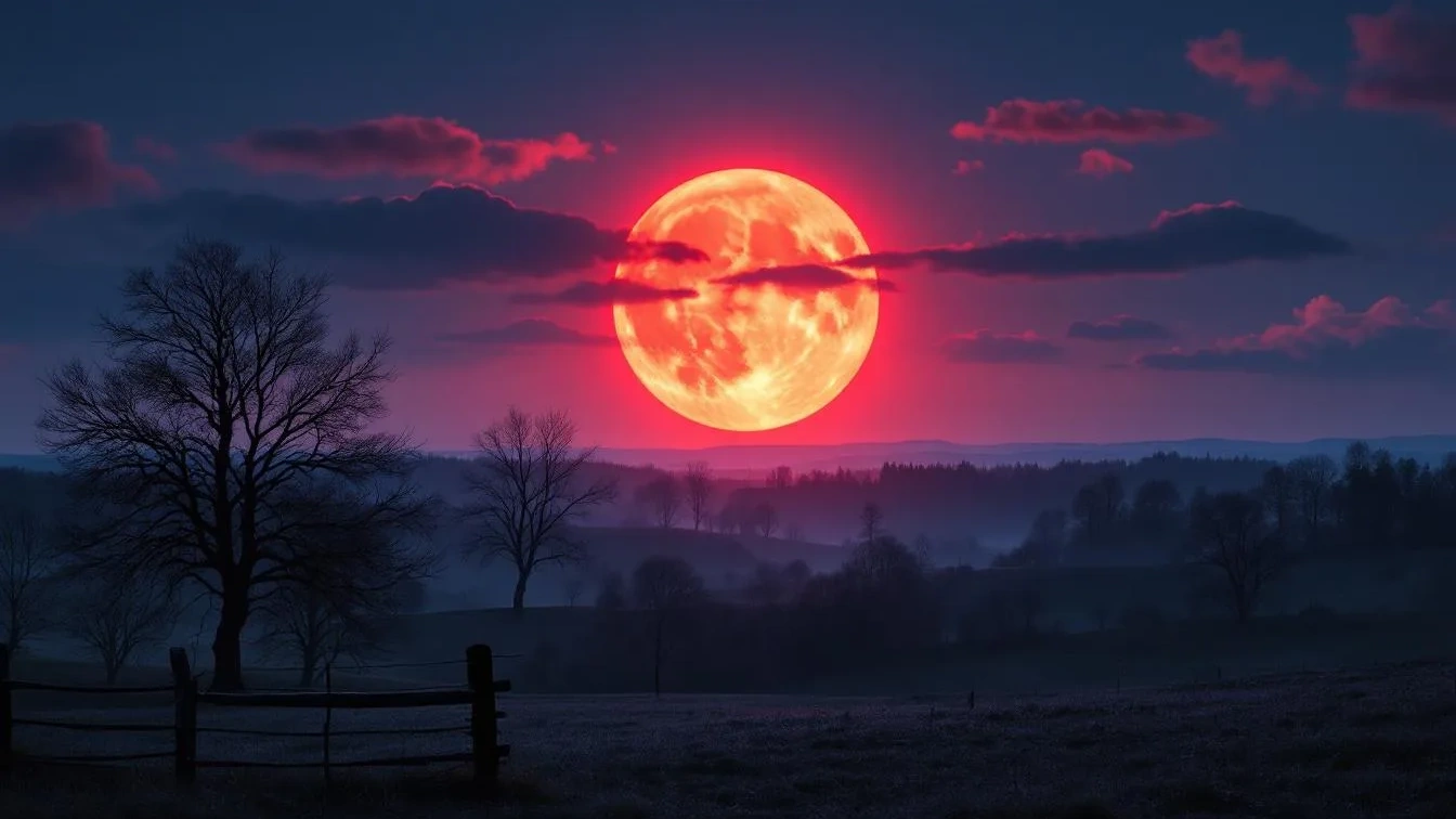 Krvavý měsíc se blíží: Proč zítra zčervená obloha a jak úkaz sledova