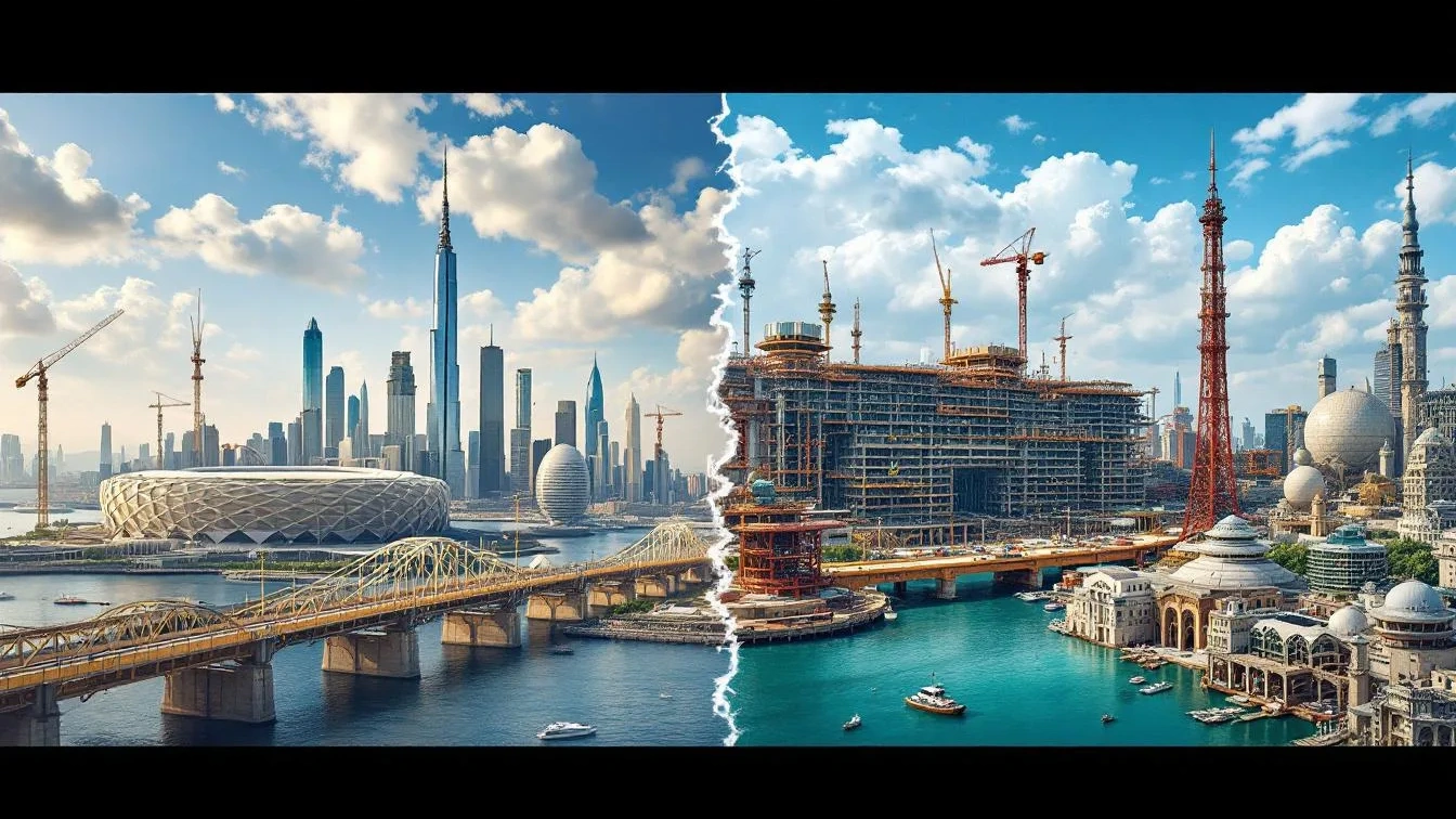 Megaprojekty po celém světě: Které se podařilo dokončit a které zklamaly