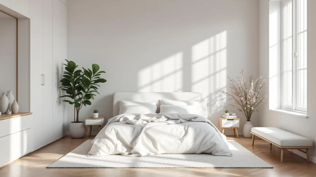 Nejkrásnější bílá ložnice: Inspirace, styly a tipy, jak kombinovat bílý nábytek