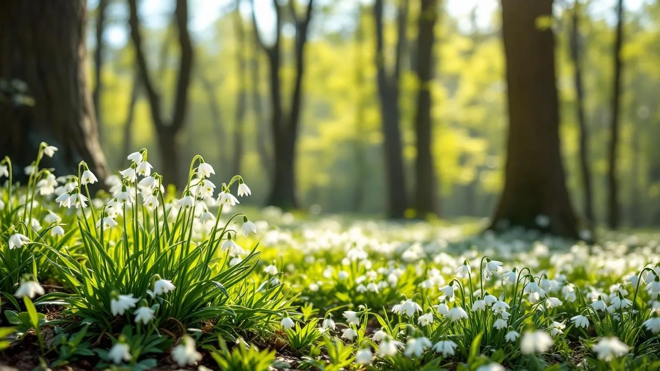 Nejkrásnější místa v Česku kde už kvetou bledule a jak si tam užít výlet bez davů