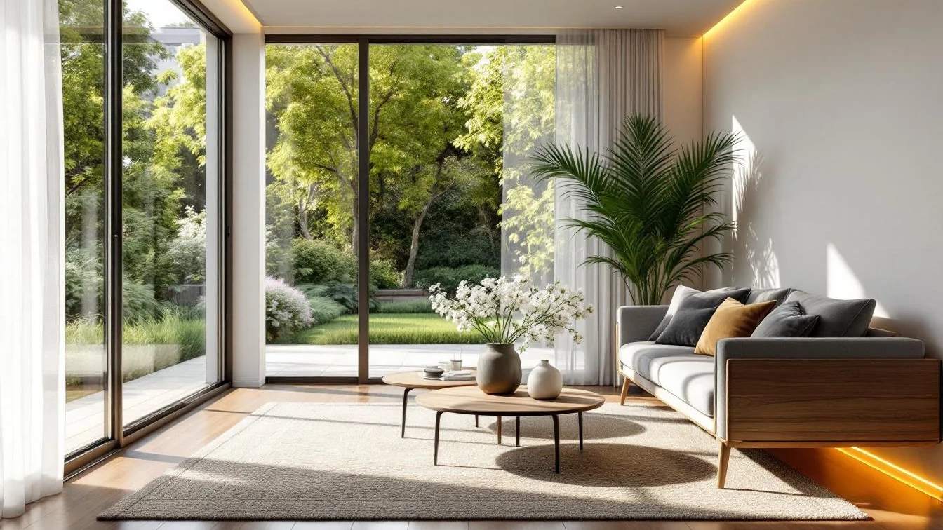 Pět triků pro velkorysý byt se zahrádkou, které zaručují útulnost