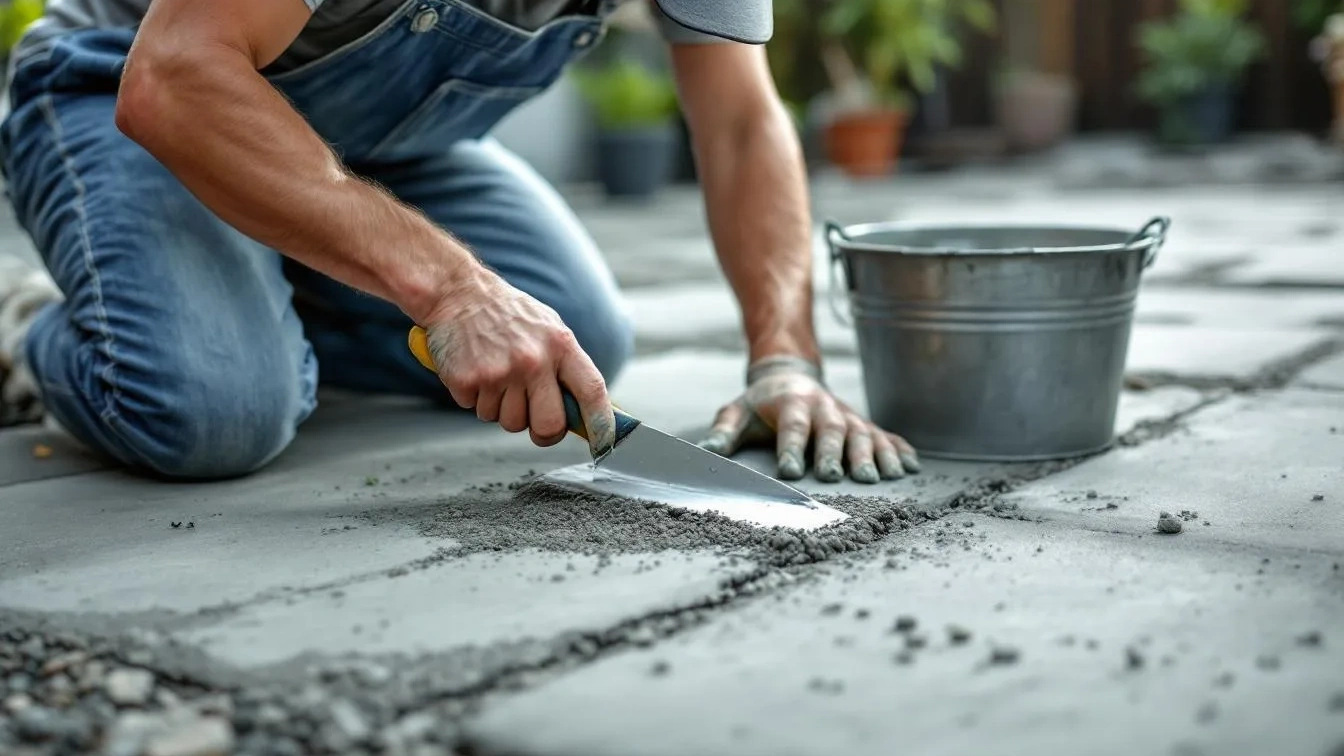 Skrytá technika na opravu venkovní dlažby: Kámen, beton nebo teraco zvládnete sami