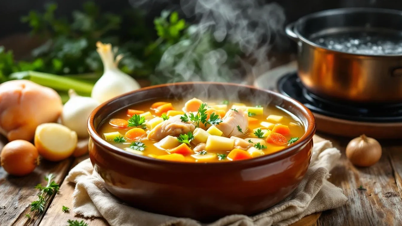 Tajemství lahodné kuřecí polévky, které používají zkušení kuchaři