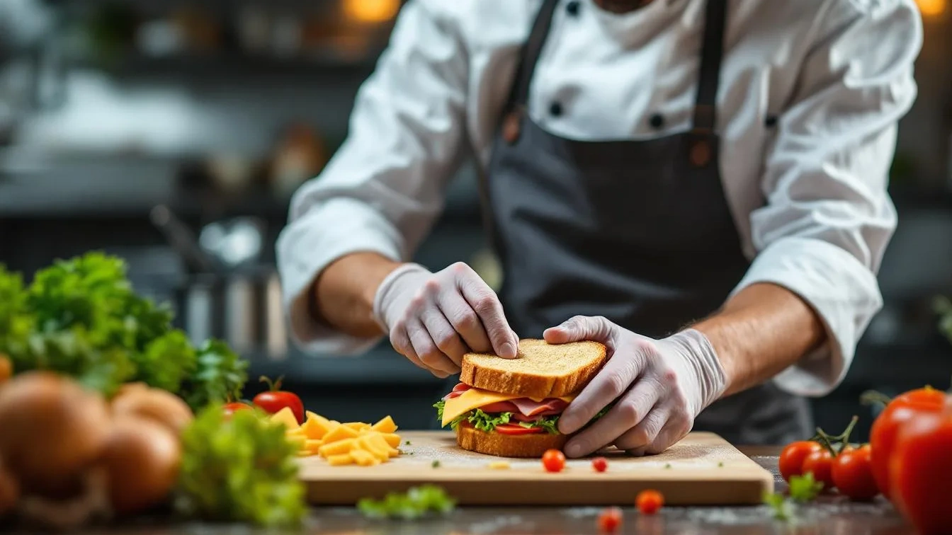 Zkušený kuchař odhaluje tajemství lahodného šunkového chlebíčku se sýrem